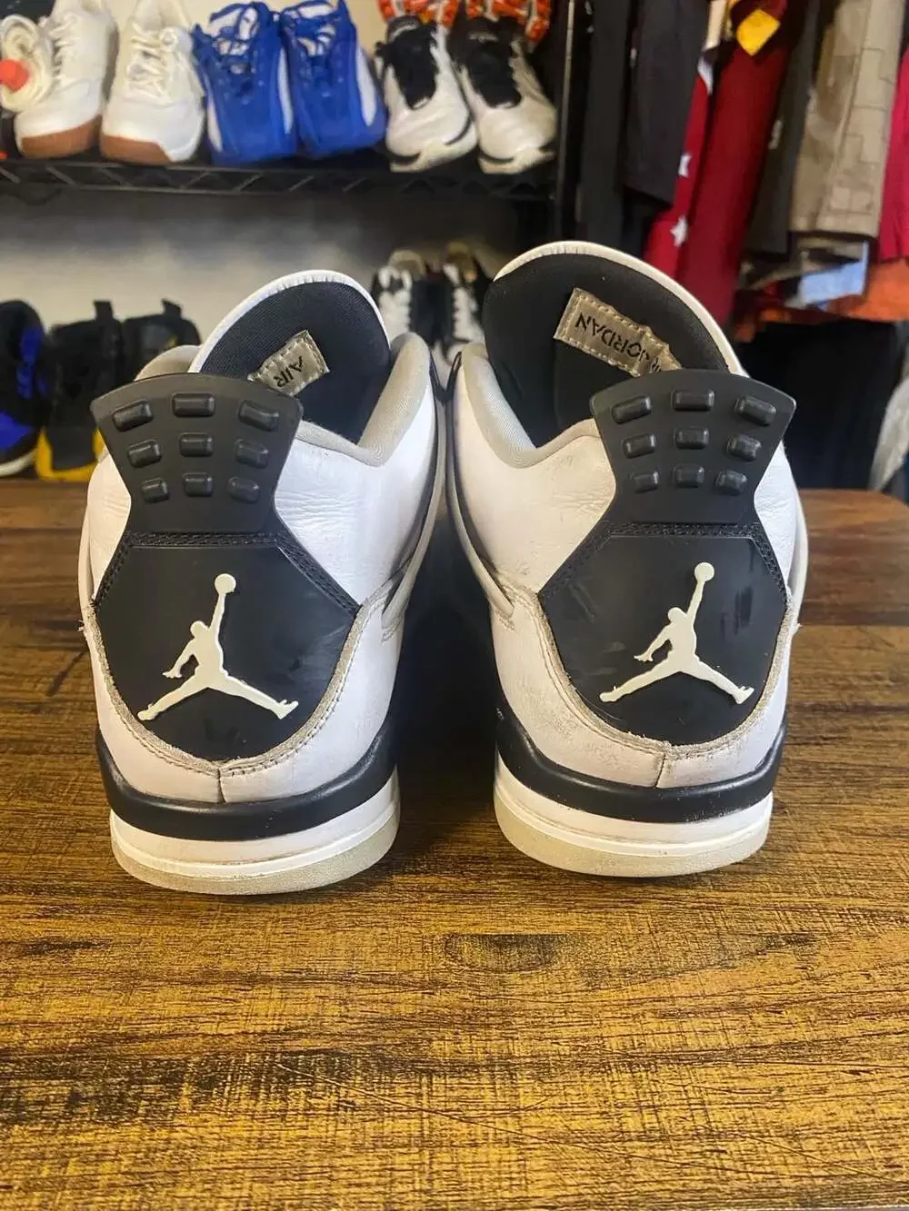 Air Jordan 4 Retro 'Military Black' No Box No Insoles